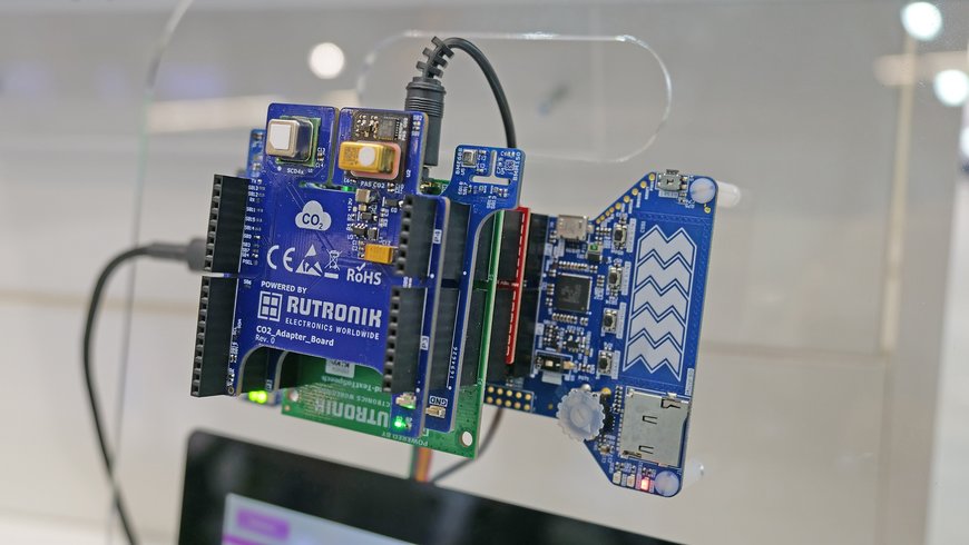 Reducing the pre-development phase with the Rutronik Adapter Board, RAB2 for CO2 Sensing from Rutronik System Solutions